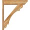 Ekena Millwork Olympic Slat Rough Sawn Outlooker, Western Red Cedar, 8"W x 34"D x 40"H OUT08X34X40OLY06RWR - alternate 4